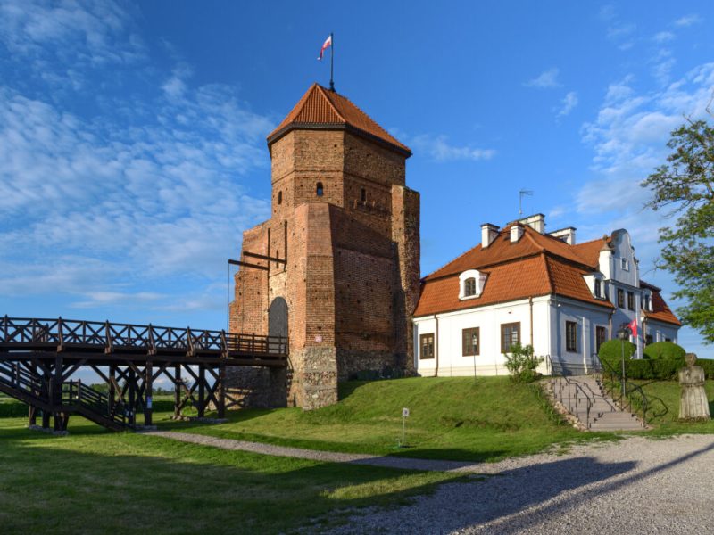 Zamek Liw – ognisko i zabawy