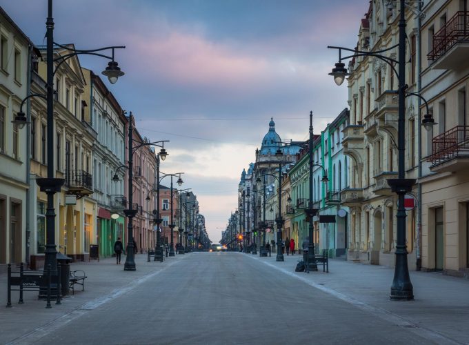 Łódź filmowa i włókiennicza